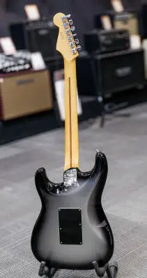 Fender - American Ultra Luxe Floyd Rose HSS Stratocaster Guitar, Maple Fingerboard - Silverburst 2